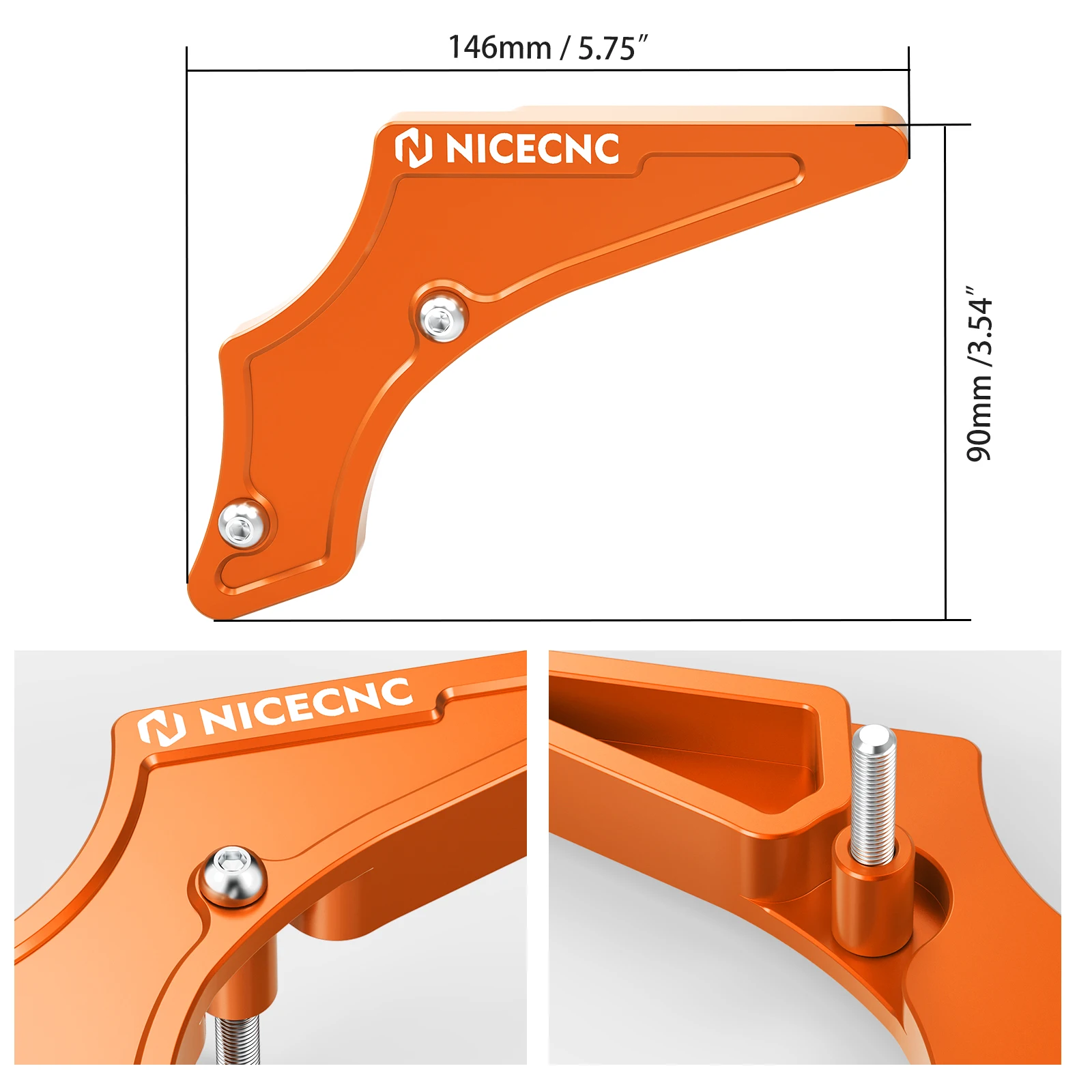 For 2023 2022 2021 EXC 300 TPi EXC XCW TPi 250 300 Husqvarna TE 300 250 TE 300i 250i GasGas EC 300 EC 250 Case Saver Chain Guard - Image 2