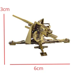 Kit de montaje de modelo de resina 1/72 tipo 88, modelo de pistola sin pintar (envío gratis)(6x6x3cm)