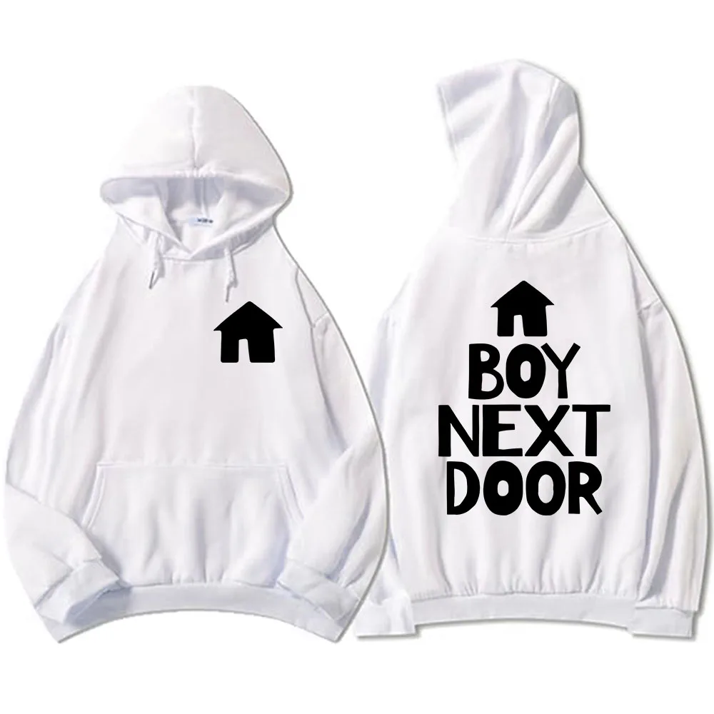 Unisex Men Streetwear Boys Band BOYNEXTDOOR Hoodies Korean Fashion Sudaderas Hombre Graphic Printing Sweatshirt Winter Top