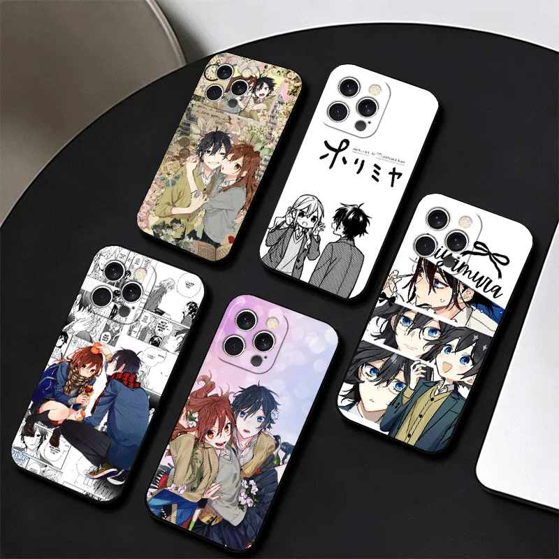 Anime Horimiya Phone Case For iPhone 18 17 16 15 Plus 14 Pro Max 17E 16E 11 13 12 Mini XS X 7 SE Pattern Cover 17 Air 16 15 Plus