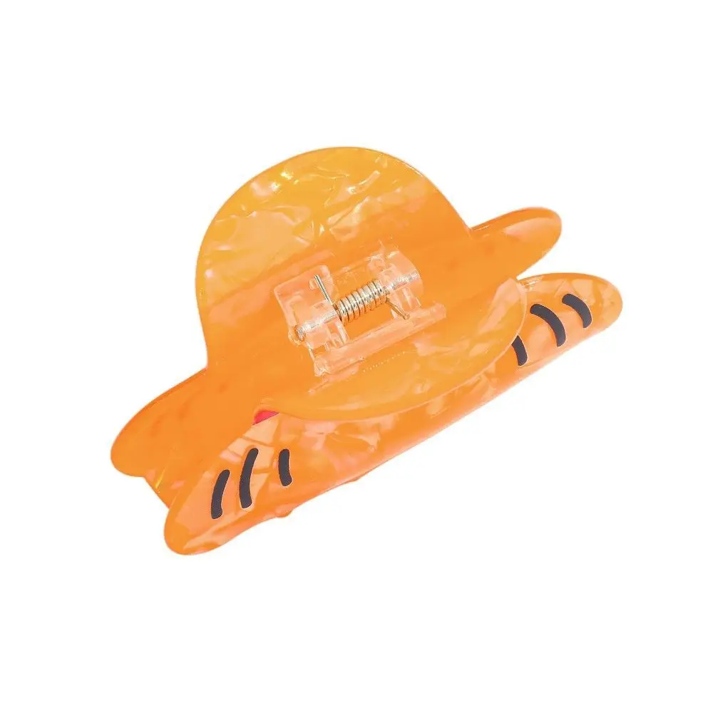 New One Piece Luffy Hat Hair Clip Cartoon Anime Character Accessories Shark Clip Hairpin Versatile view 5