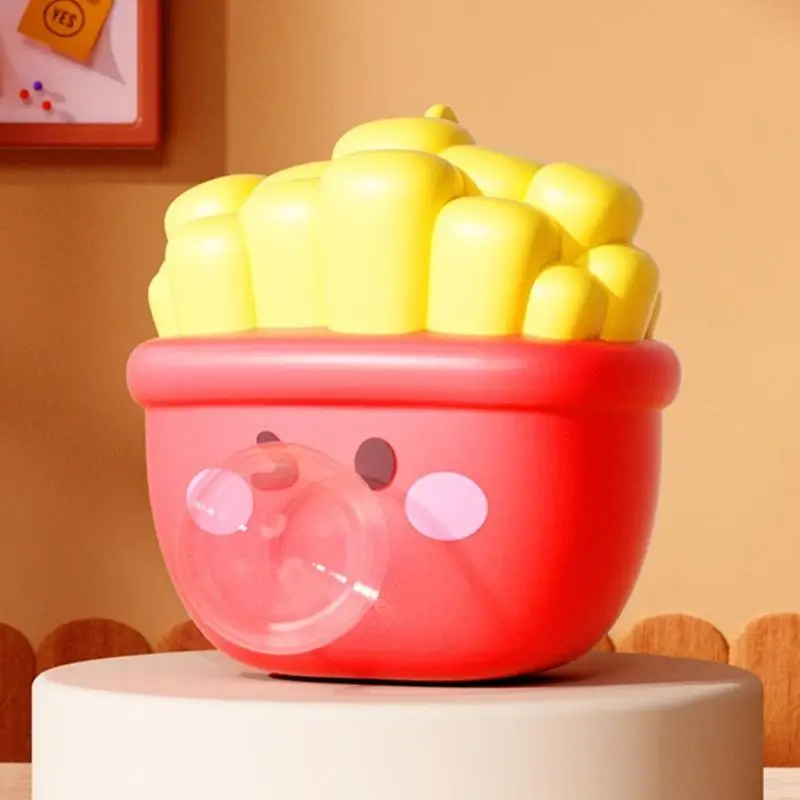 

U13F мультфильм мороженое пузырь бургер сжимаемая игрушка дующий пузырь снятие стресса сенсорные украшения для офисного стола