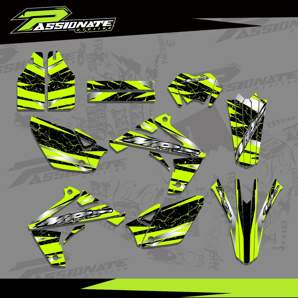 Motocross Stickers Background Graphic Decals Kit For  RIEJU MRT 50  2009- 2021 2010 2016 2017 2018 2019 2020  Custom Number