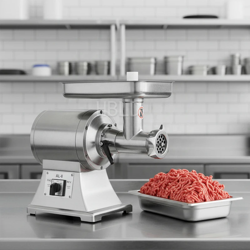 Electric Meat Grinder Commercial Portable Stainless Steel Food Chopper for Household Vegetable And Carrot Grinding