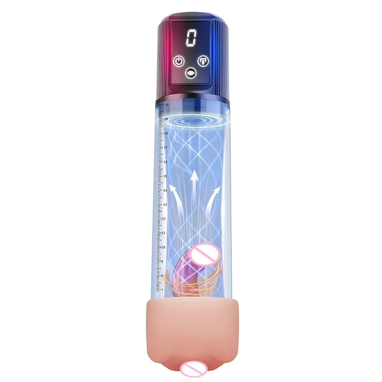 Quiet Fully Automatic Male Masturbator 9 Suction Modes Discreet Design Solo Play Adult Intimate Toy for Men Detachable Liner 18+