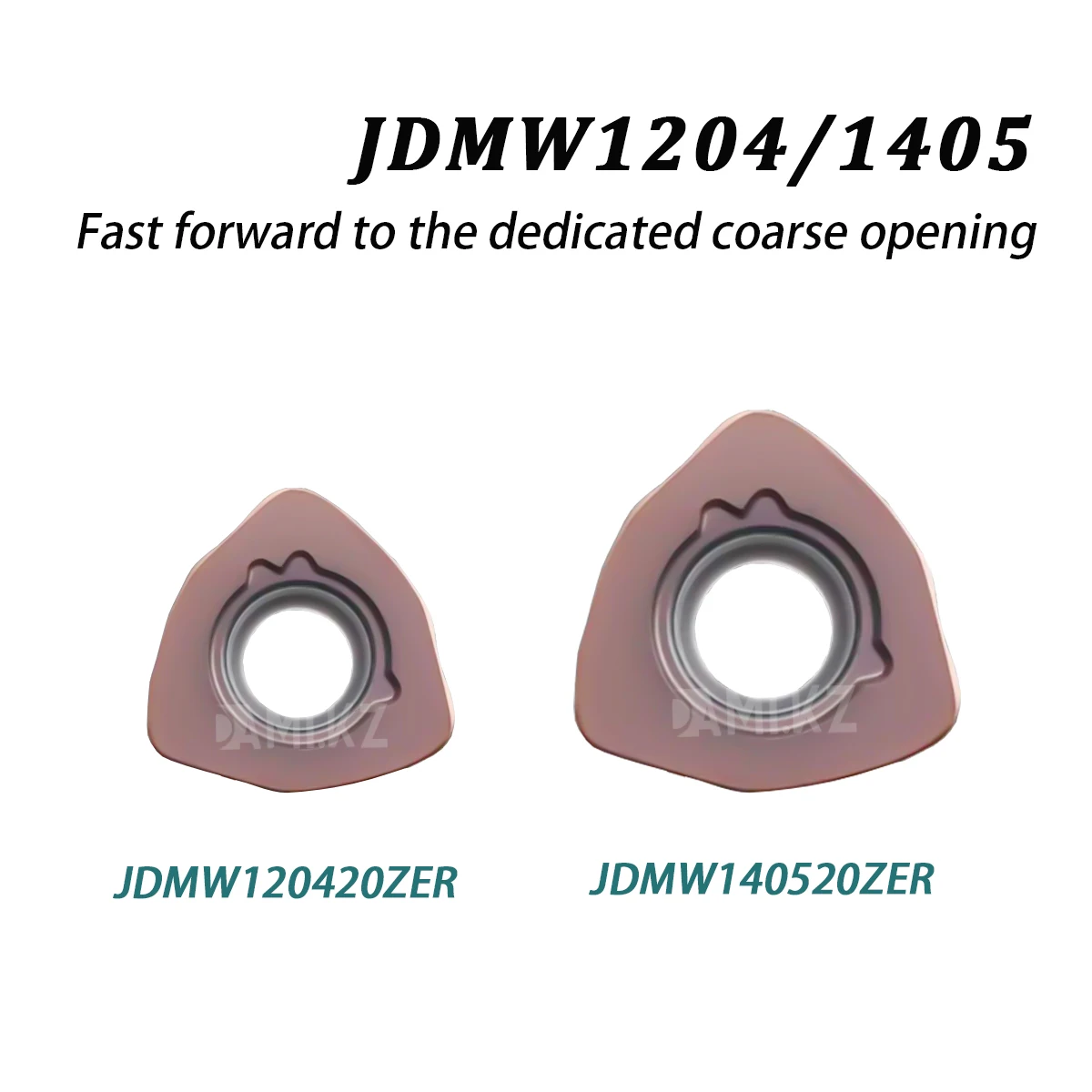 CNC Fast Forward To Milling Blade JDMW120420ZER JDMW140520ZER Process Center Carbide Insert Use For AJX12/14 Milling Cutter Disc