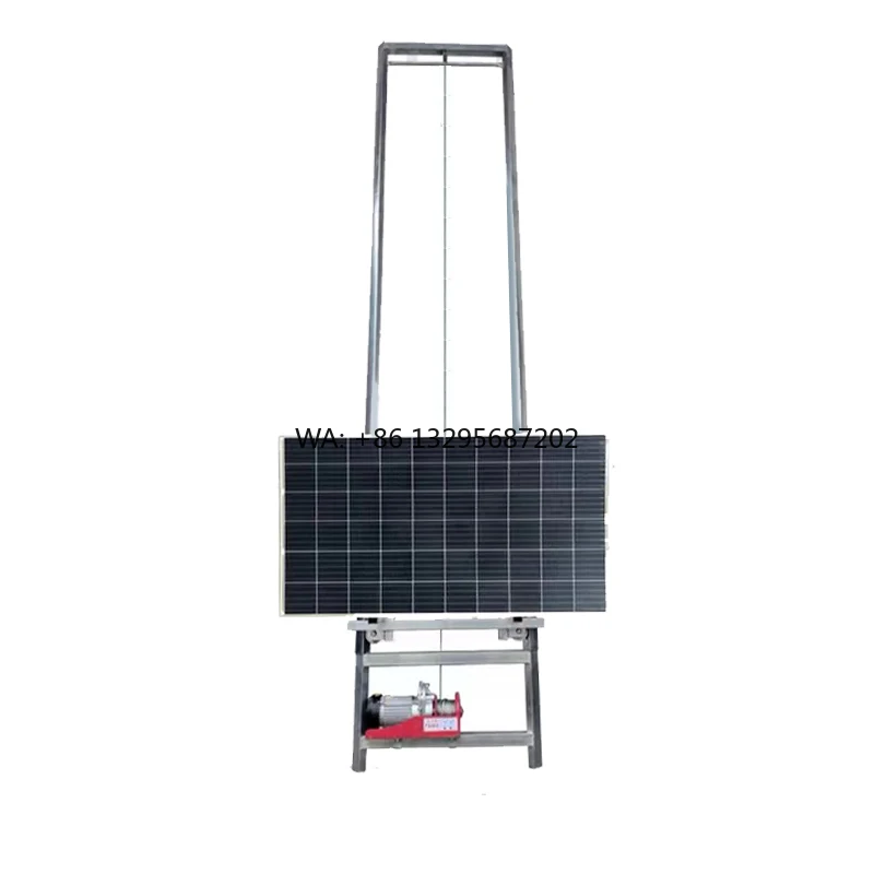 

Factory Crane Solar Panels Hydraulic Ladder Lift Mini Electric Solar Panel Hoist Lifter Length 4-18m
