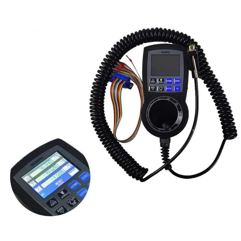 NVEM V5 CNC Mach3 Controller NVMPG Handwheel 6Axis Motion Controller Adopts The ARM Design Framework Cyclmotion