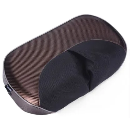 Top Sale Electric Neck and Shoulder Shiatsu Kneading Massage Pillow with Heating Wireless Remote Control for Head Application