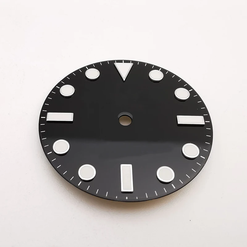 Good Quality Watch Dial For 40mm Submariner 114060 Without Date, Watch Aftermarket Replacement Parts