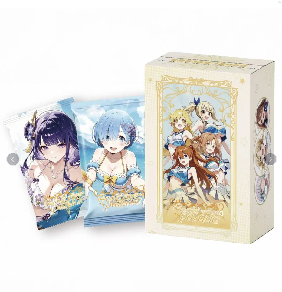 Meicard Genkiparade Vol 4 Goddess Cheer Squad, Más de 400 Ilustraciones Nuevas, Más de 80 Personajes de SAO, NieR, Chainsaw Man, Dragon Ball, etc.