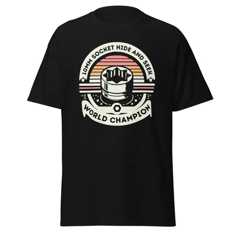 

Забавная футболка для механика, 10 мм, розетка, сантехник, плотник, строитель