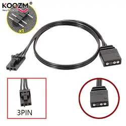 Cable adaptador para Corsair RGB a ARGB estándar, 4 pines, 3 pines, 5V, línea de controlador de barco pirata, QL, LL120, ICUE