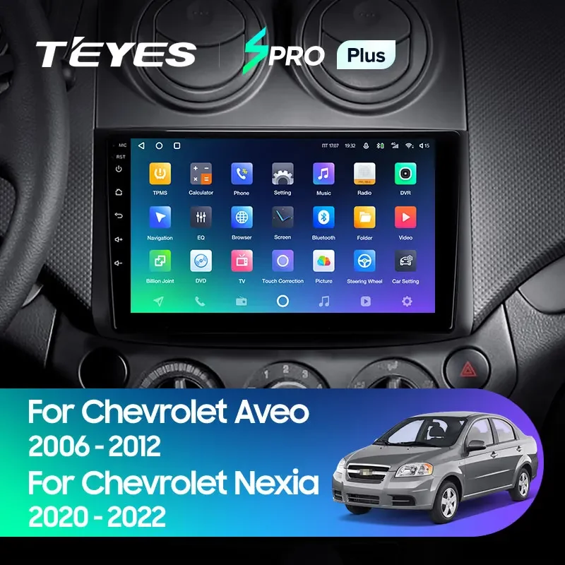 TEYES TPRO 2 لسيارة شيفروليه أفيو T250 2006 - 2012 Nexia 1 2020 - 2022 راديو السيارة الوسائط المتعددة مشغل فيديو الملاحة GPS أندرويد 10 #3