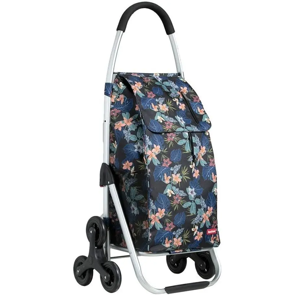 

Компактная водонепроницаемая алюминиевая тележка для покупок с колесами для портативного использования в качестве продуктовой тележки