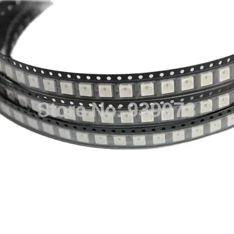 Chip LED RGB Digital direccionable individualmente, 100, 1000 unids/lote, WS2812B (4 pines), SMD 5050 W/ WS2811