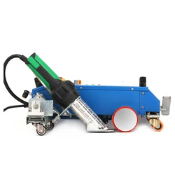 TOP3400B  LDPE/PP/PVC/Tpo/HDPE Plastic Hot Air Welding Machine for Flex Banner Truck Tent Building Membrance Welding Install