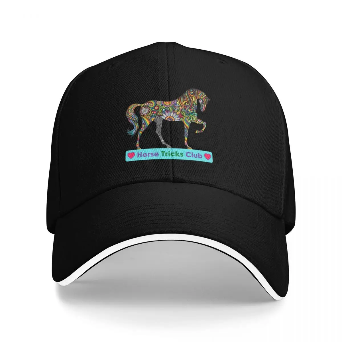 

Horse Tricks Club Baseball Cap Male hat Hat men sailor cap for men Mens Tennis Women's