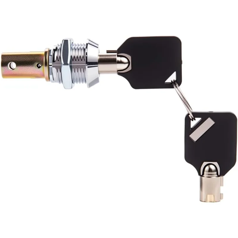 قفل بديل A34R لدرج خزانة الأدوات وصندوق تخزين - لقفل صندوق الأدوات مع مفاتيح نظام أمان الخزانة الآمن