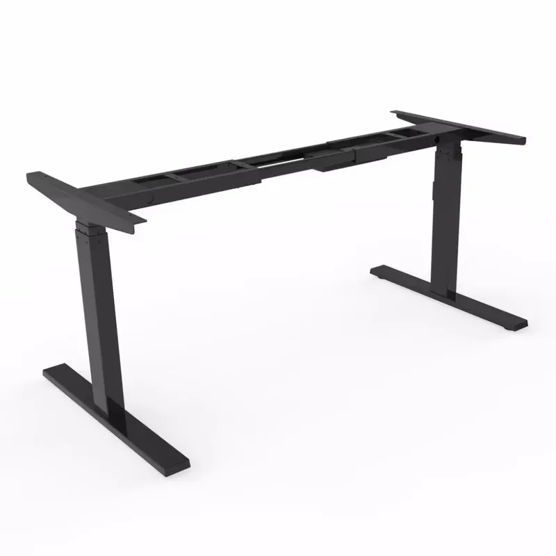 Dual Motor Electric Height Adjustable Desk Frame Heavy Duty Steel Standing Desk Modern Smart Home Office Furniture