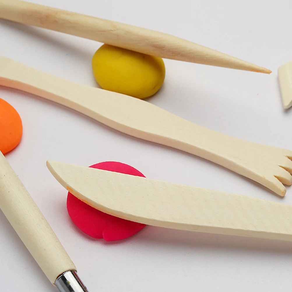 

1 Set Pottery Sculpting Tools Clay Sculpture Kit For Polymer Clay Scrapers Diy Carving Wax Modeling Ceramic Art Handbuilding
