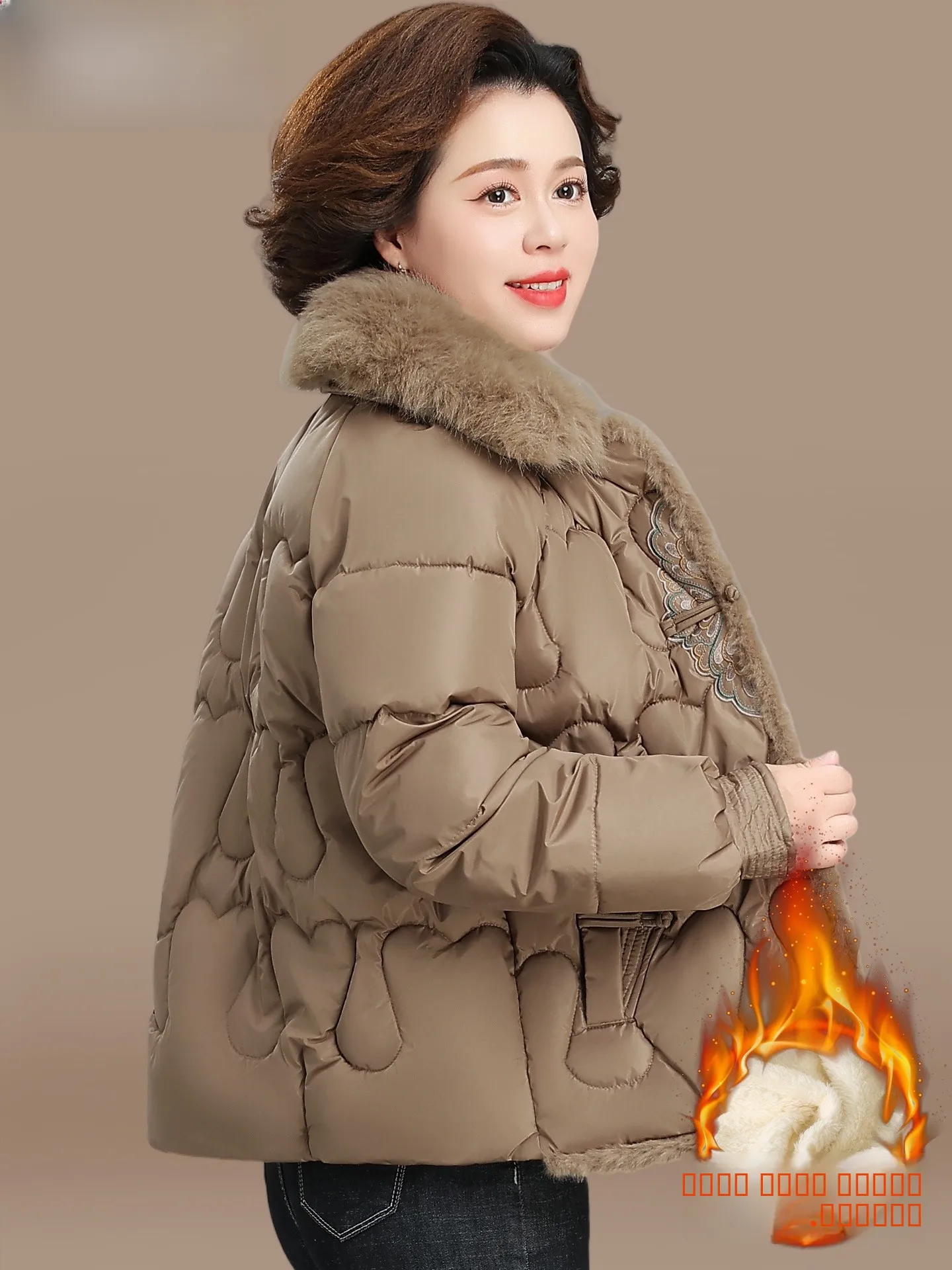 

Утепленное хлопковое пальто для мам: модное, теплое женское пальто с флисовой подкладкой, верхняя одежда для женщин