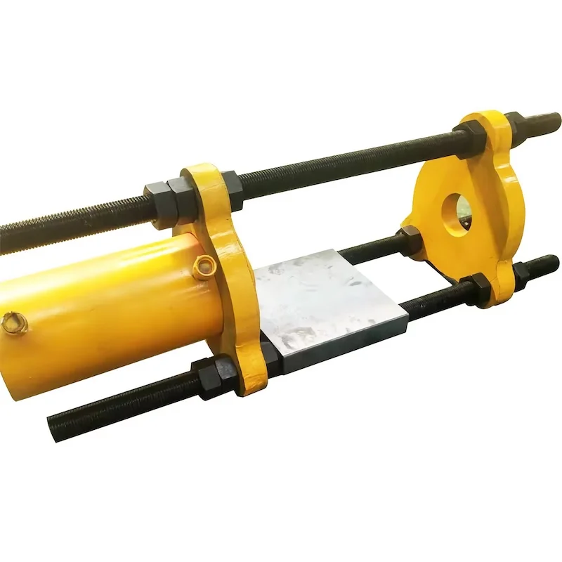 Portable YJ50-B type track pin disassembler excavator chain link machine 120 tons electric hydraulic repair tool