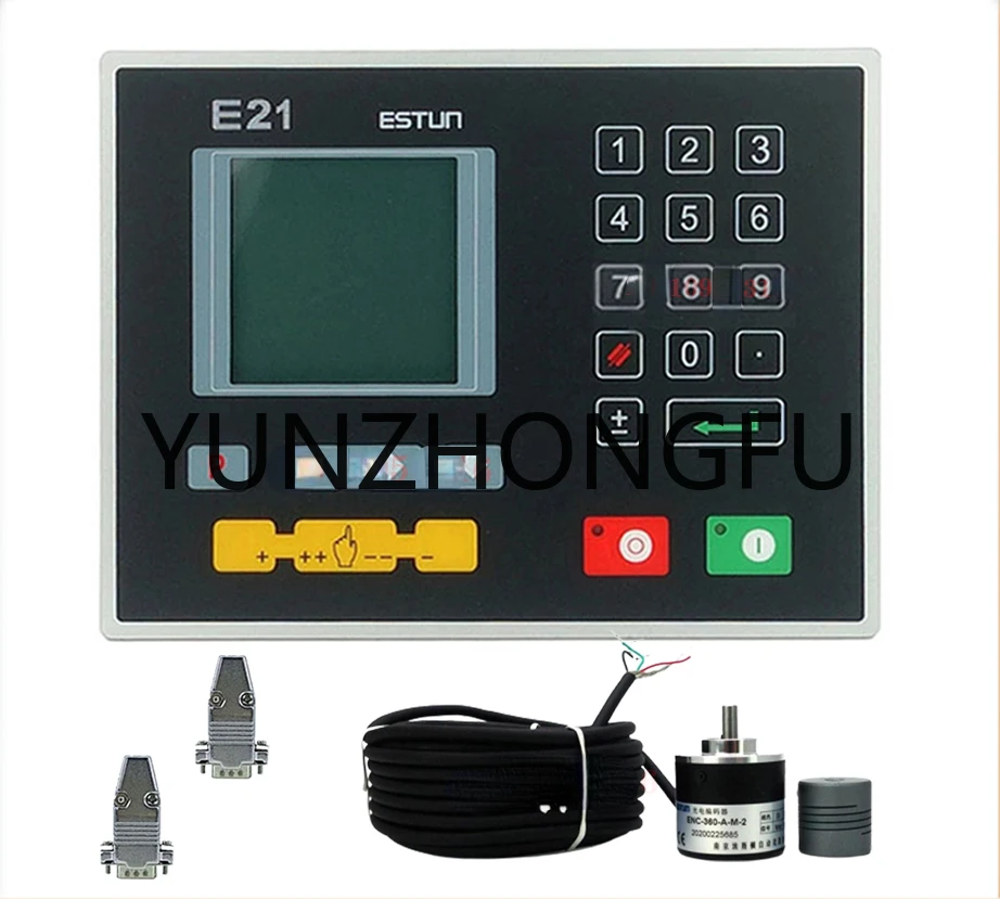 The New Estun E21 Shearing Machine Bending Machine E21 Cnc System Controller Supports Single-step/Multi-step Programming