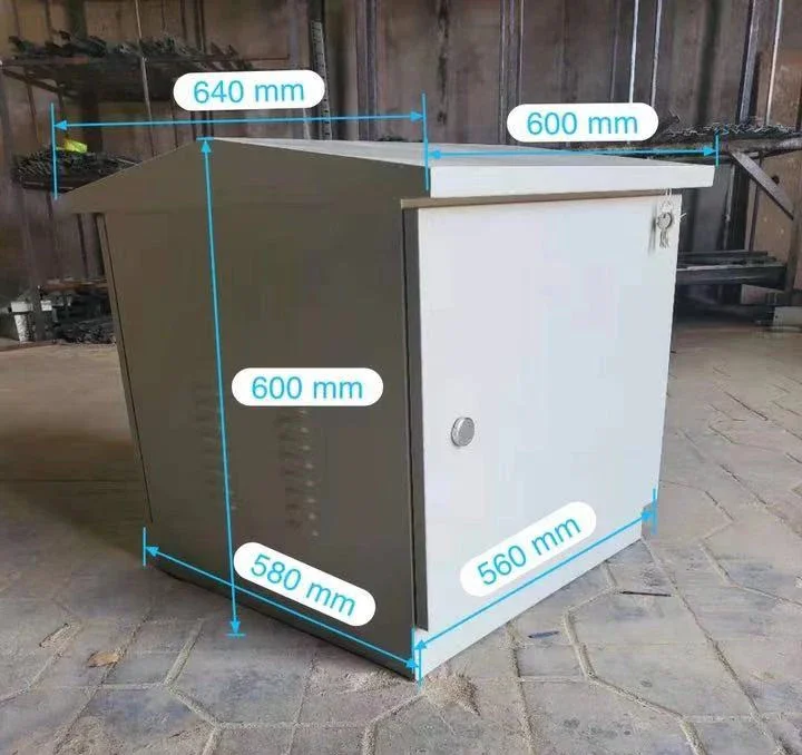 Outdoor 19inch 12U Network Cabinet Waterproof Rack Server Cabinet