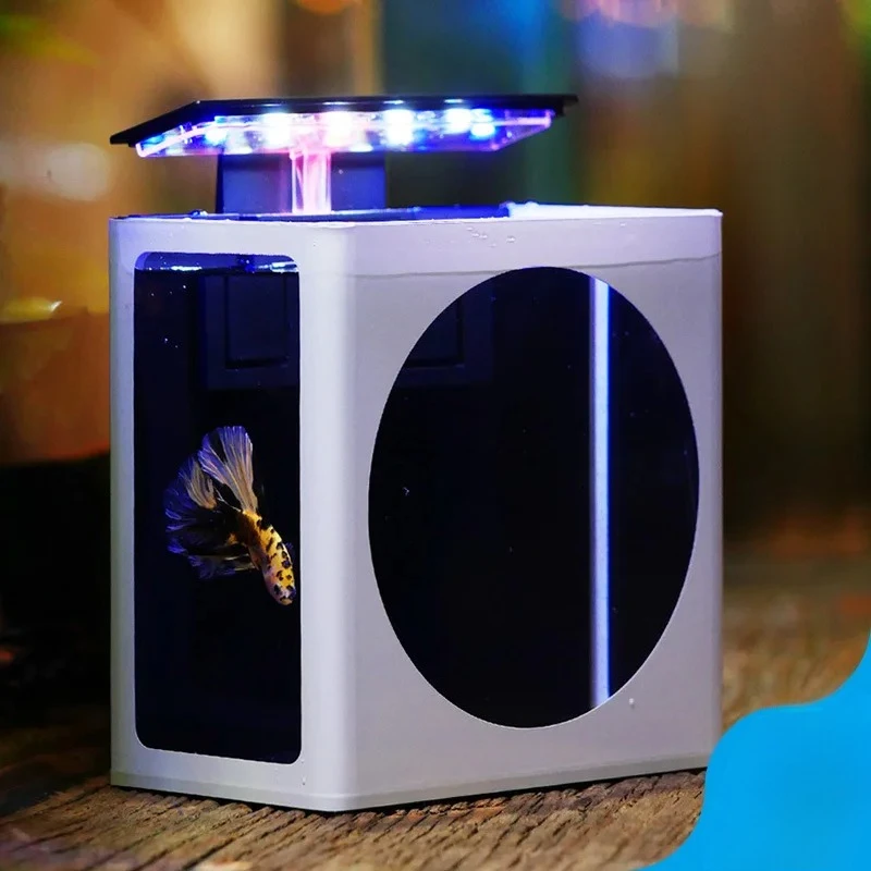 Tank Simple Douyu Display Office Ecological Micro Ornamental Fish Mini Desktop C1 Second Generation