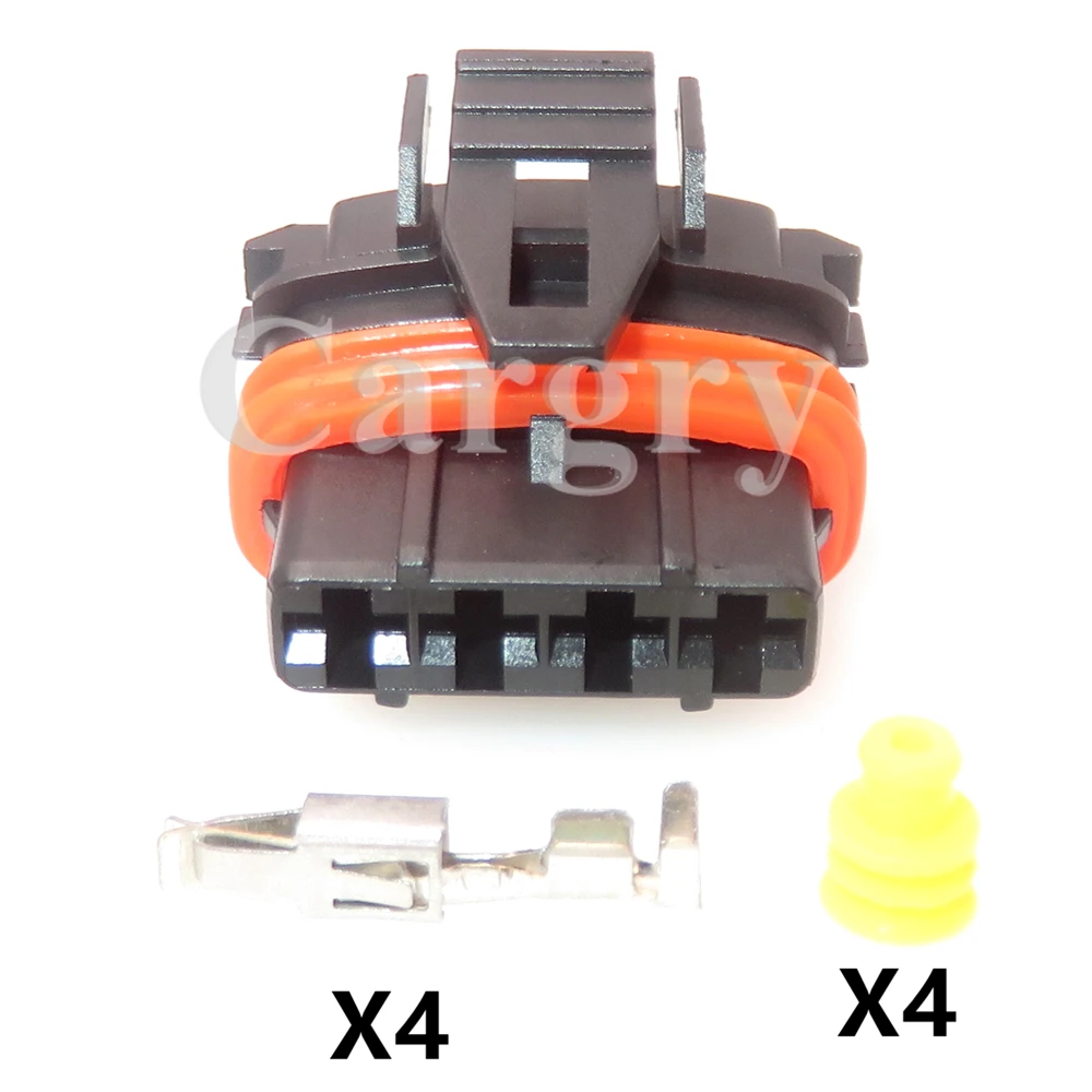 1 Set 4P 368162-1 1928404745 AC Assembly Automotive Ignition Coil High Voltage Package Wire Harness Socket Auto Accessories