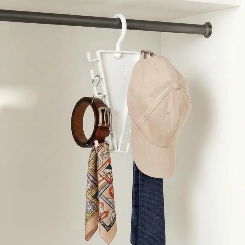 New 1/2/3Pcs V-Shape Multi Hook Closet Hanger Organizer 12 Hooks Space Saving Wardrobe Clothes Hanger For Storage Efficiency