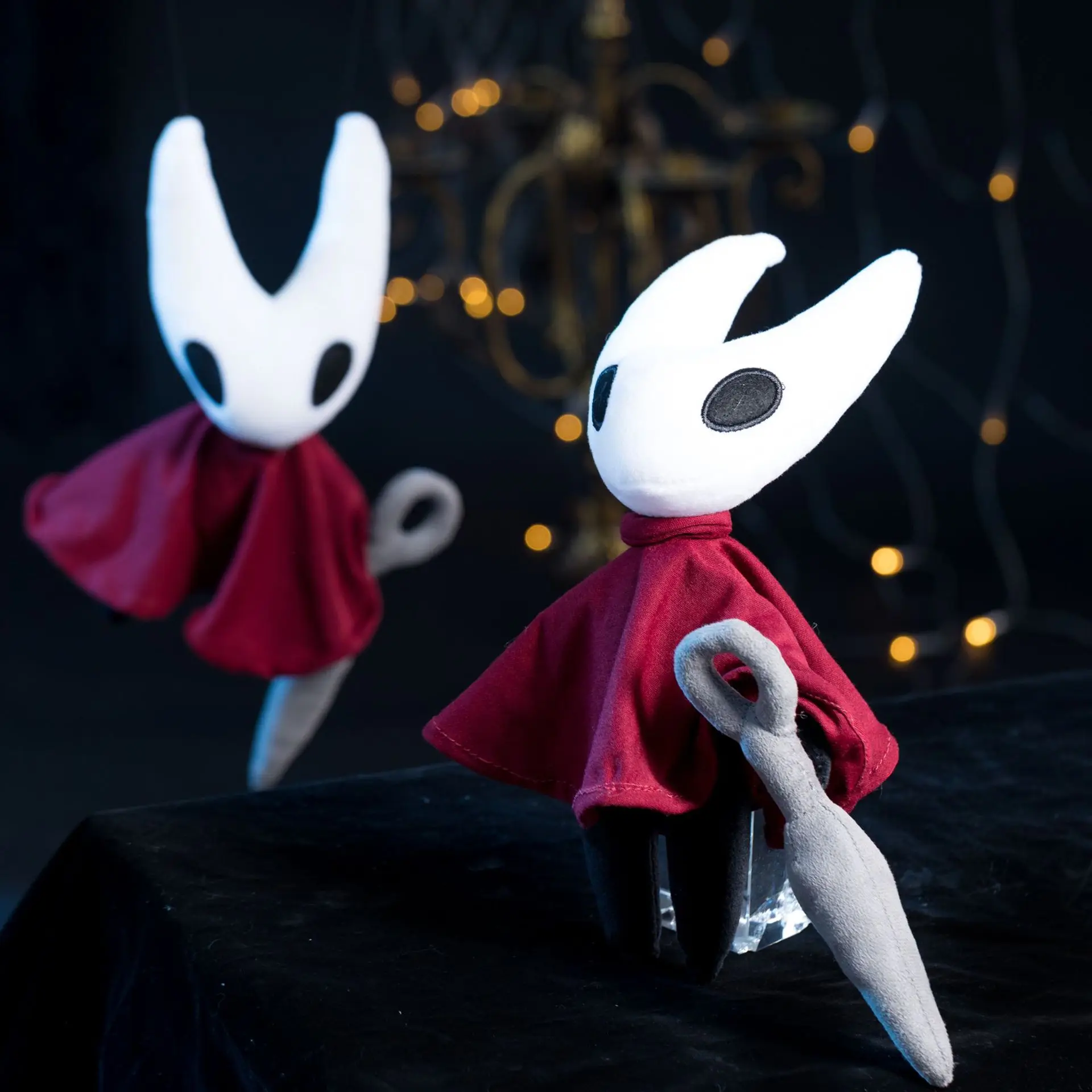 ตุ๊กตาฮอร์เน็ตการ์ตูนน่ารัก ตุ๊กตาฮอร์เน็ตจาก Hollow Knight Silksong สินค้าเกม ของขวัญวันเกิดวันฮาโลวีนสำหรับเด็ก
