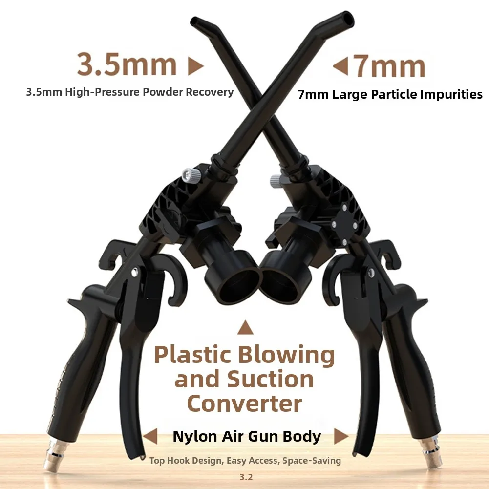 

Мощный пневматический инструмент 2026 с угловым соплом для промышленной и бытовой очистки