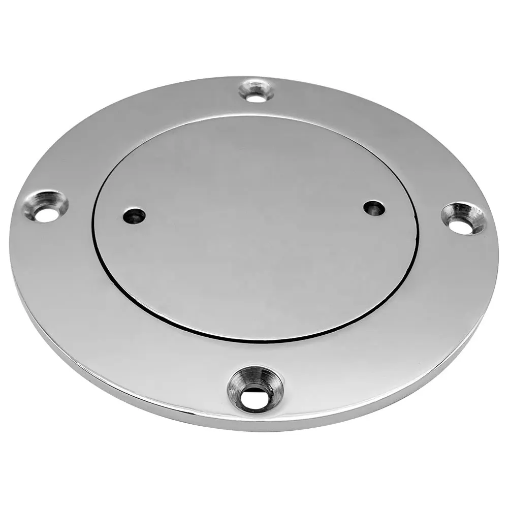 

3 inch Marine Boat Floor Access Panel Hatch Stainless Steel 316 Boat Round Deck Inspection Plate Hatch Kayak