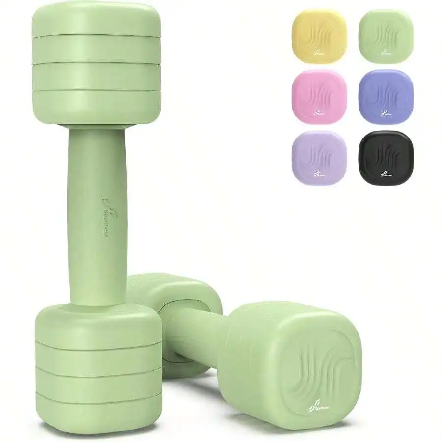 Adjustable Dumbbell Set Of 2: Sportneer 4 In 1 Free Weights Dumbbells Set For Women, Hand Weights For Women At Home, Available I