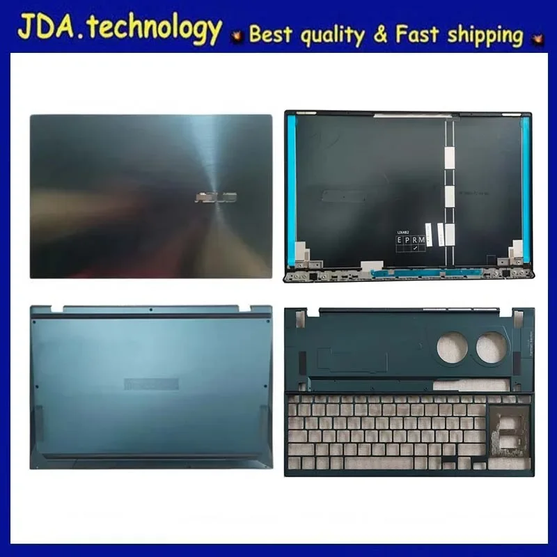 

MEIARROW New/org cases For ASUS Zenbook Duo 14 UX482 UX482E UX482EA LCD back cover /Palmrest Upper cover /Bottom case