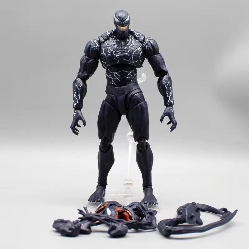 

20.5cm Venom Shf High Appearance Rate Movies Popular Figure Model Statue Boys Collection Desktop Decoration Ornament Toys Gifts