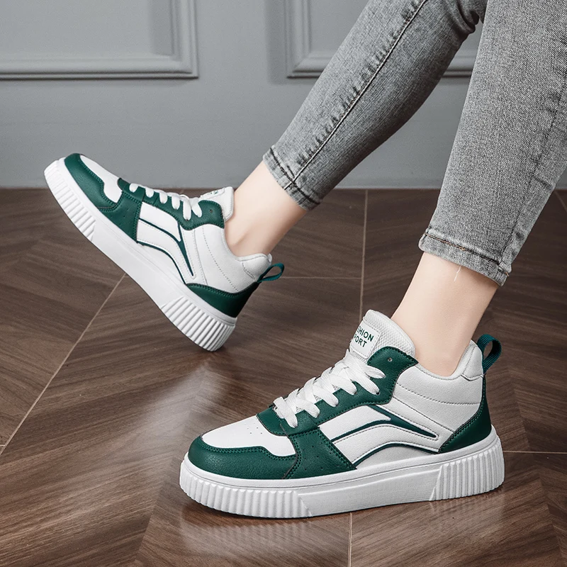 2024 Nowe MĘSKIE WYSOKIE buty do biegania na deskę KOBIETY CASUALNE SNEAKERSY WYSOKIEJ, MIĘKSZY, KOMPORTOWE BUTY DO JUNNINGU Z OUTDOOREM, NON-SLIP