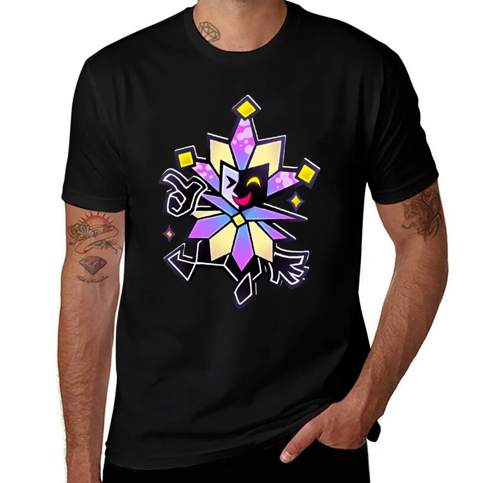 

Dimentio T-Shirt custom shirt Clothing kawaii clothes heavyweights luxury clothes men