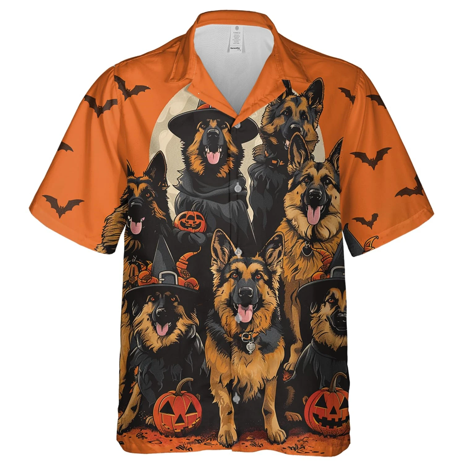 

Гавайская рубашка Happy Halloween для мужчин, любителей собак, мужская рубашка на пуговицах с коротким рукавом, одежда унисекс, милые рубашки с лабрадором и мопсом