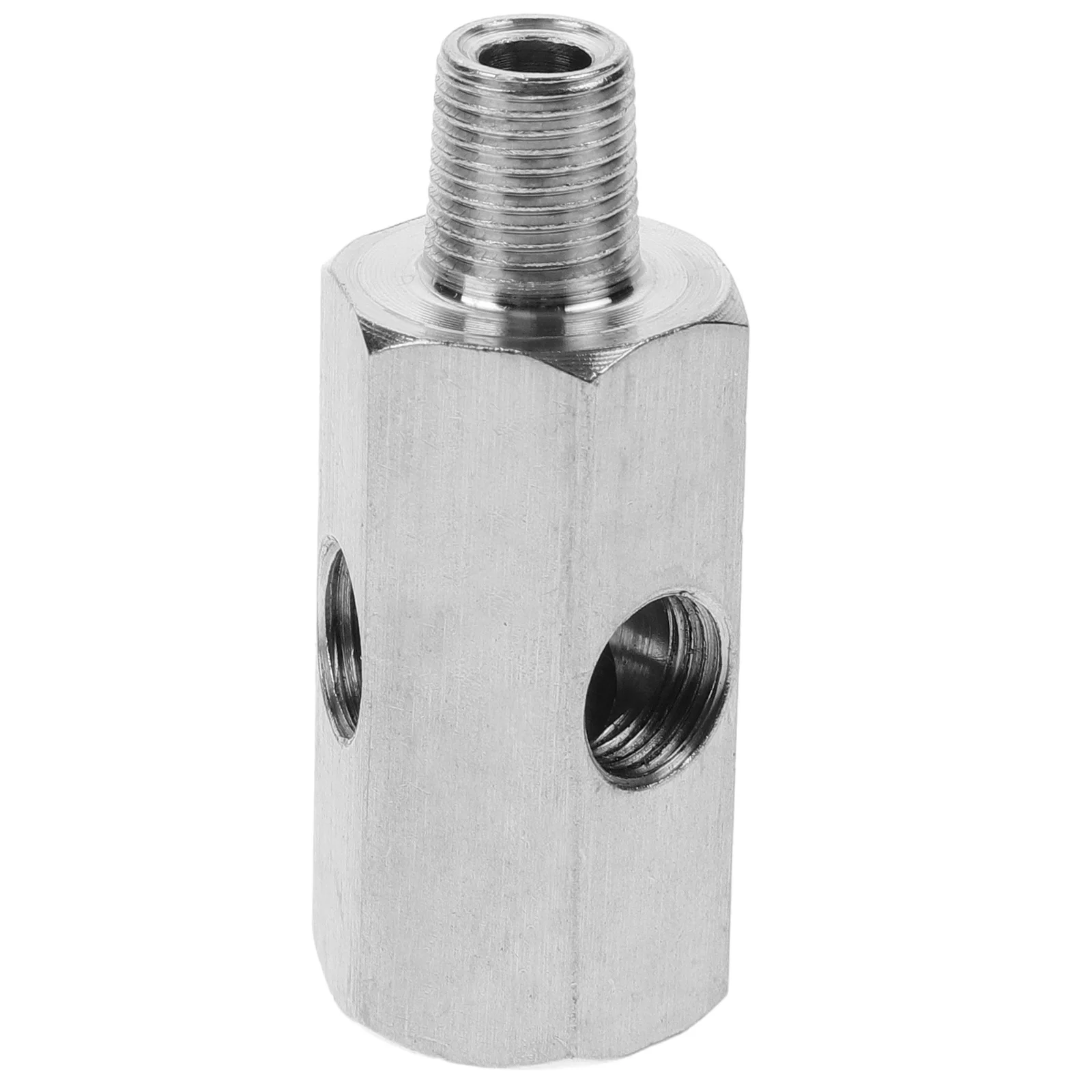 

Oil Pressure Sensor Adapter 1 8NPT Stainless Steel Connector Automotive Gauge Sensor Part Car Accessories