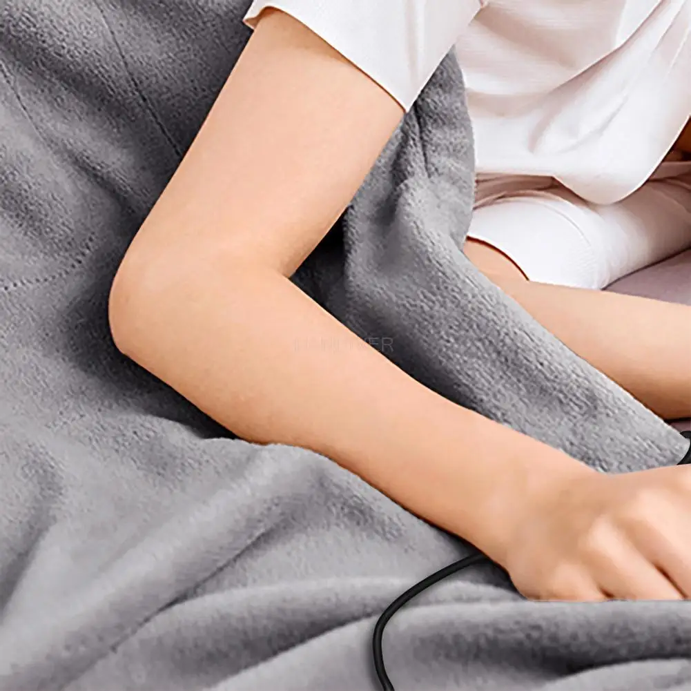 Machine Washable Electric Blanket USB 5V Warm Bed Heater Thermostat Electric Mattress Soft Heating Blanket Warmer Heater Carpet