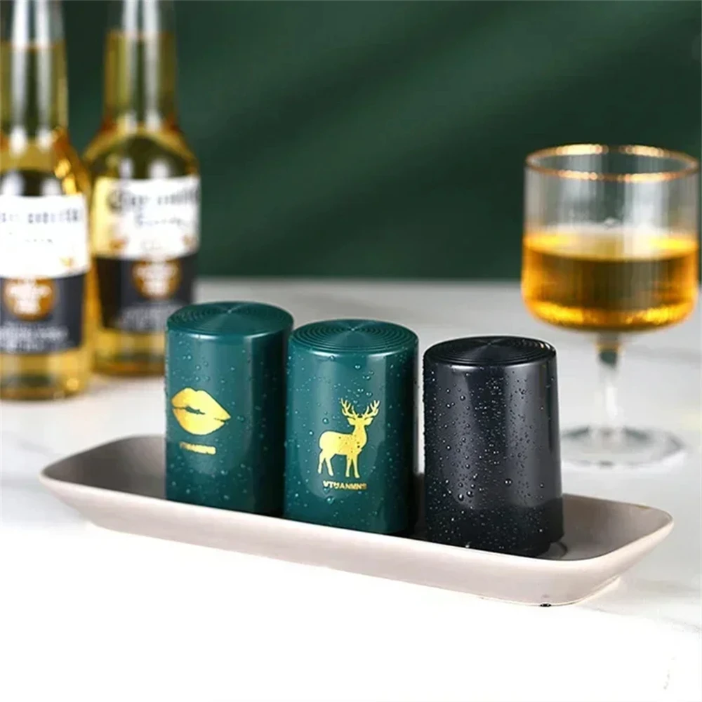 Automatic Bottle Opener Magnetic Creative Kitchen Press Lid Beer Corkscrew Tools Portable Kitchen Stainless Bar Gadgets image 2