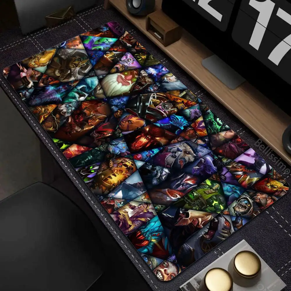 DOTA2 Mouse Pad Computer Gamer Gaming Mousepad Large Table Carpet Locking Edge Computer Laptop Accessories Keyboard Desk Mat