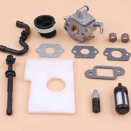 

Комплект карбюратора, воздушный фильтр, топливопровод, компоненты зажигания для MS017 MS018 MS170, запасные части для садового электроинструмента