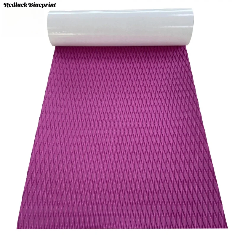 240 cm x 45 cm x 5 mm Redluck Blueprint fonte fabbrica di parti marine Tavola da surf Trazione antiscivolo EVA Pavimentazione per barche Foglio da surf