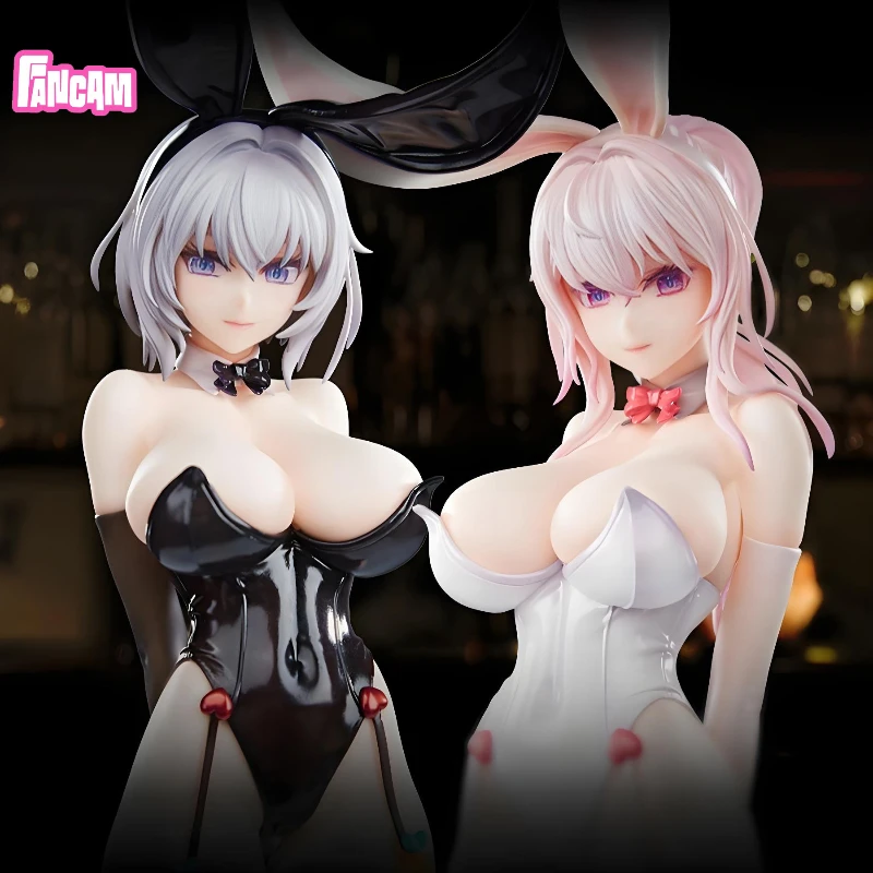 

Оригинальная фигурка FANCAM, серия Bunny Girl, черная версия. Аниме Фигурка Сборка Модель Игрушки Коллекционная Модель Украшения Подарки