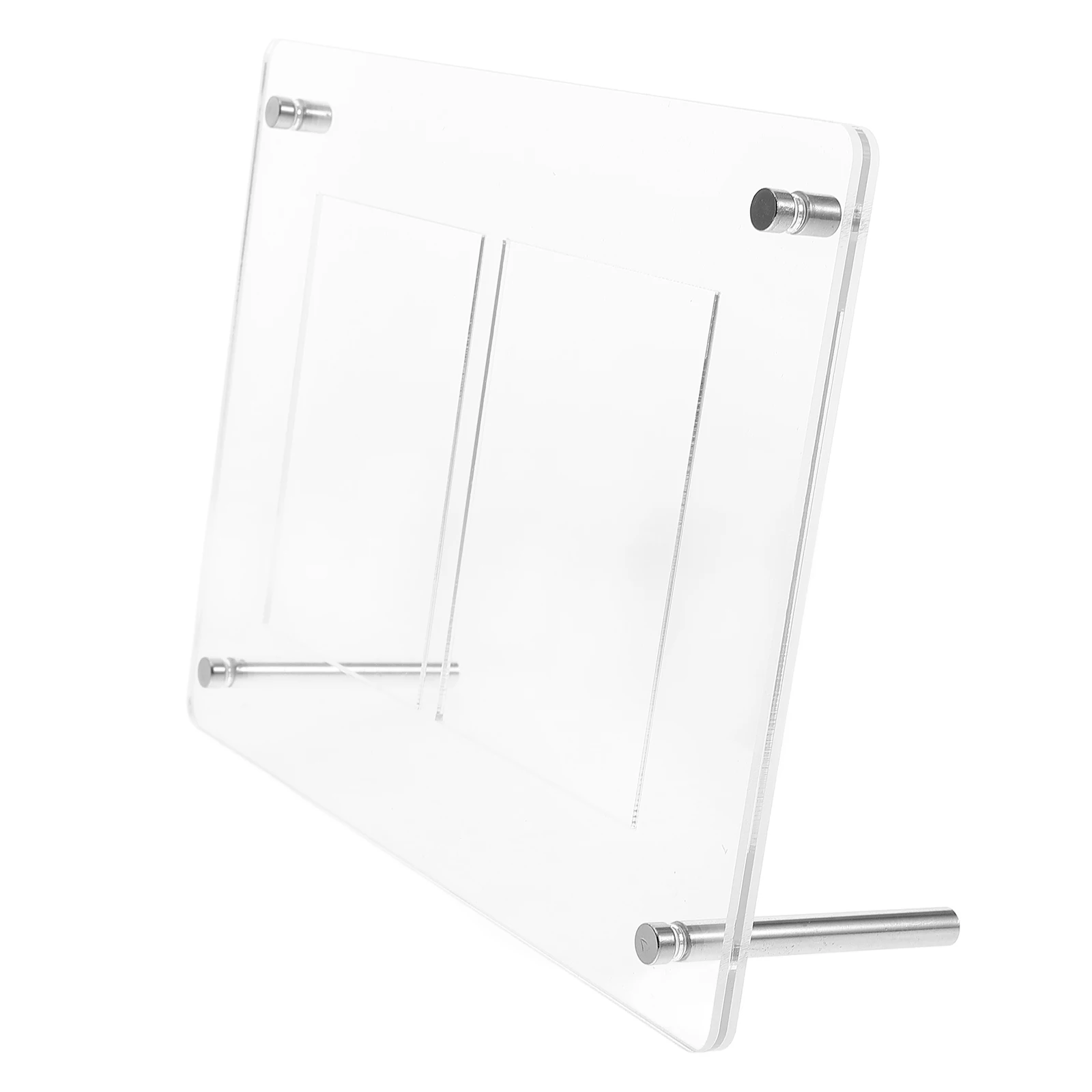 

Clear Acrylic Card Display Rack for Trading Game Baseball Sports Cards Holder Stand Desktop Organizer Showcase Frame Support