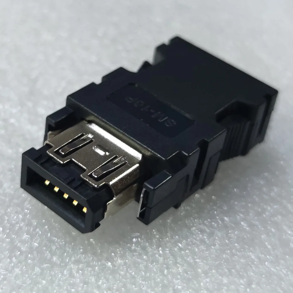 SM-10P 1394 10Pin Connector For Mitsubishi Sanyo Servo Encoder Plug 10 Core CN2 Connector